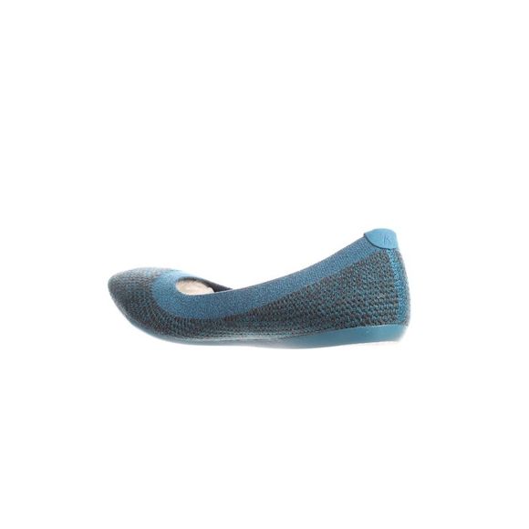 Allbirds Womens Tree Breezer Dark Blue Ballet Flats Size 8.5 Medium (B, M) - Picture 3 of 4
